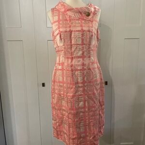 Tahari jacquard size 8 pencil dress